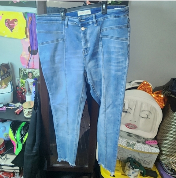 🍁🍂Nwot Haute curve skinny jeans 20 - Picture 3 of 6